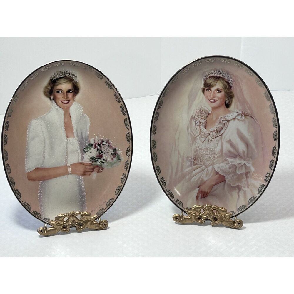 Bradford Exchange The People's Princess 1st 2nd Issue‎ Diana Queen Of Our Hearts